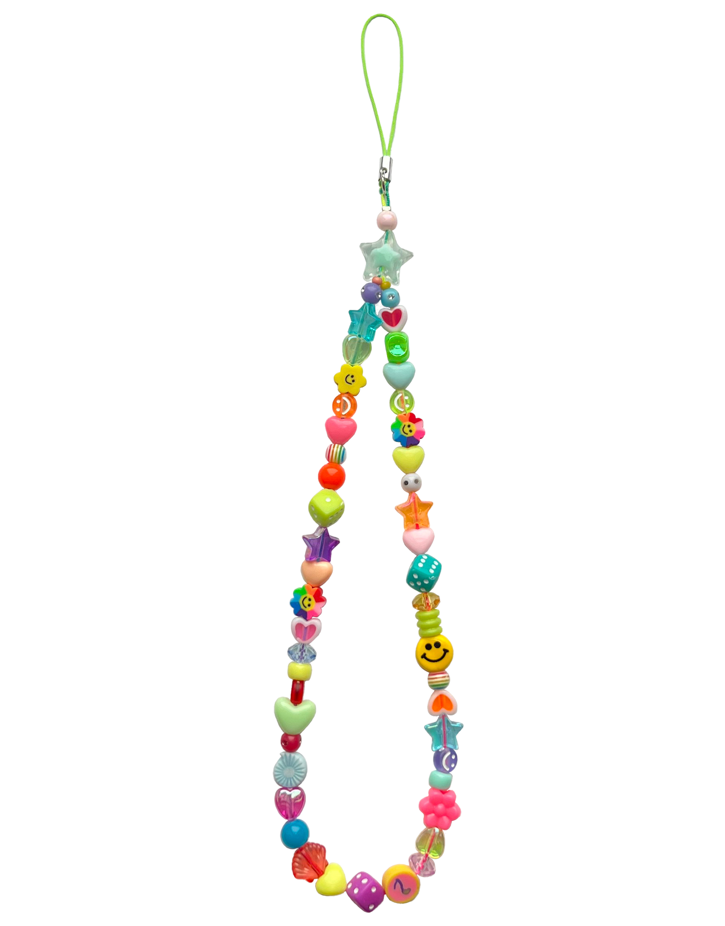 Starburst charm - blue